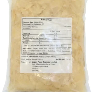 Sushi Ginger White 1kg